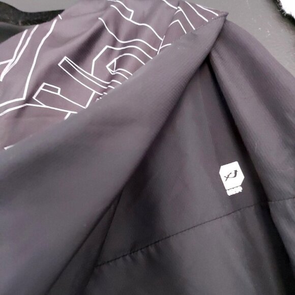 Orage GRAFFITI LOGO BLACK WINDBREAKER JACKET - Picture 5 of 5